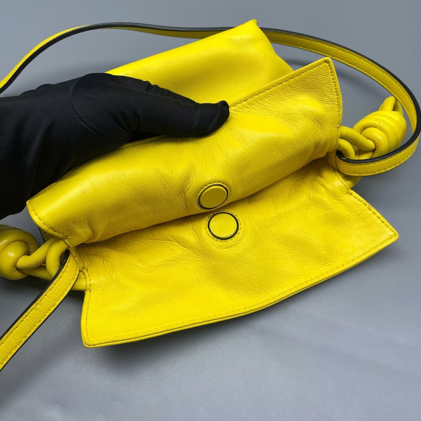 Loewe - Flamenco Mini Pouch - Leather - Yellow - (mini)
