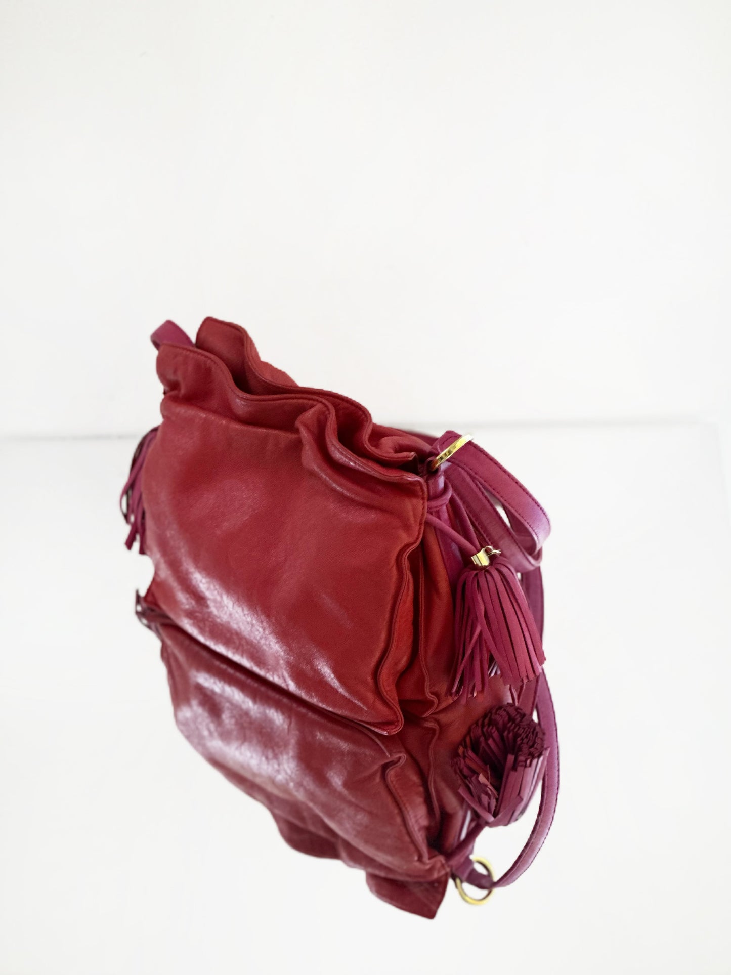 Loewe - Flamenco - Nappa leather - Red - (nano)