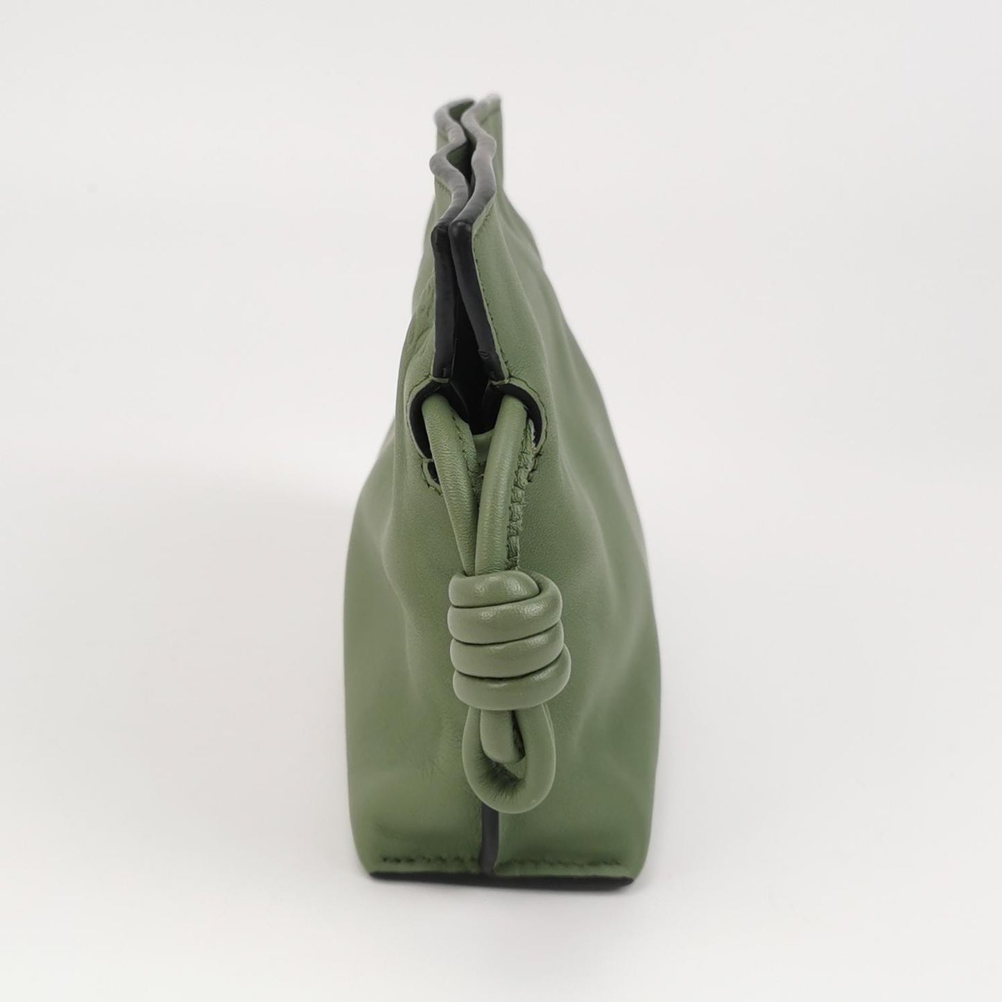 Loewe - Flamenco Pouch - Leather - Green - (mini)