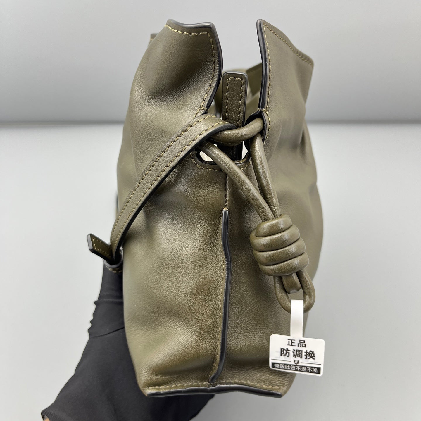 Loewe - Flamenco Pouch - Leather - Green - (mini)