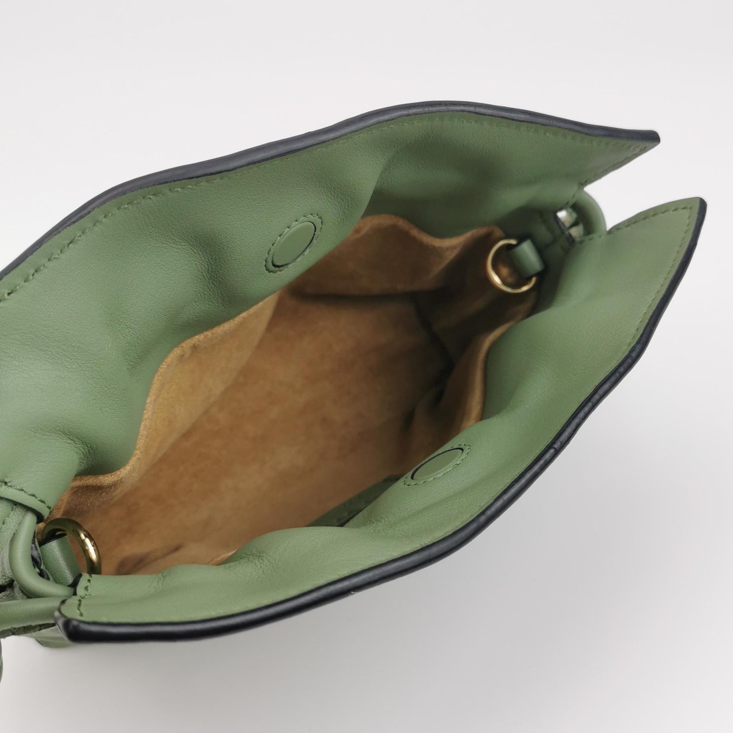 Loewe - Flamenco Pouch - Leather - Green - (mini)
