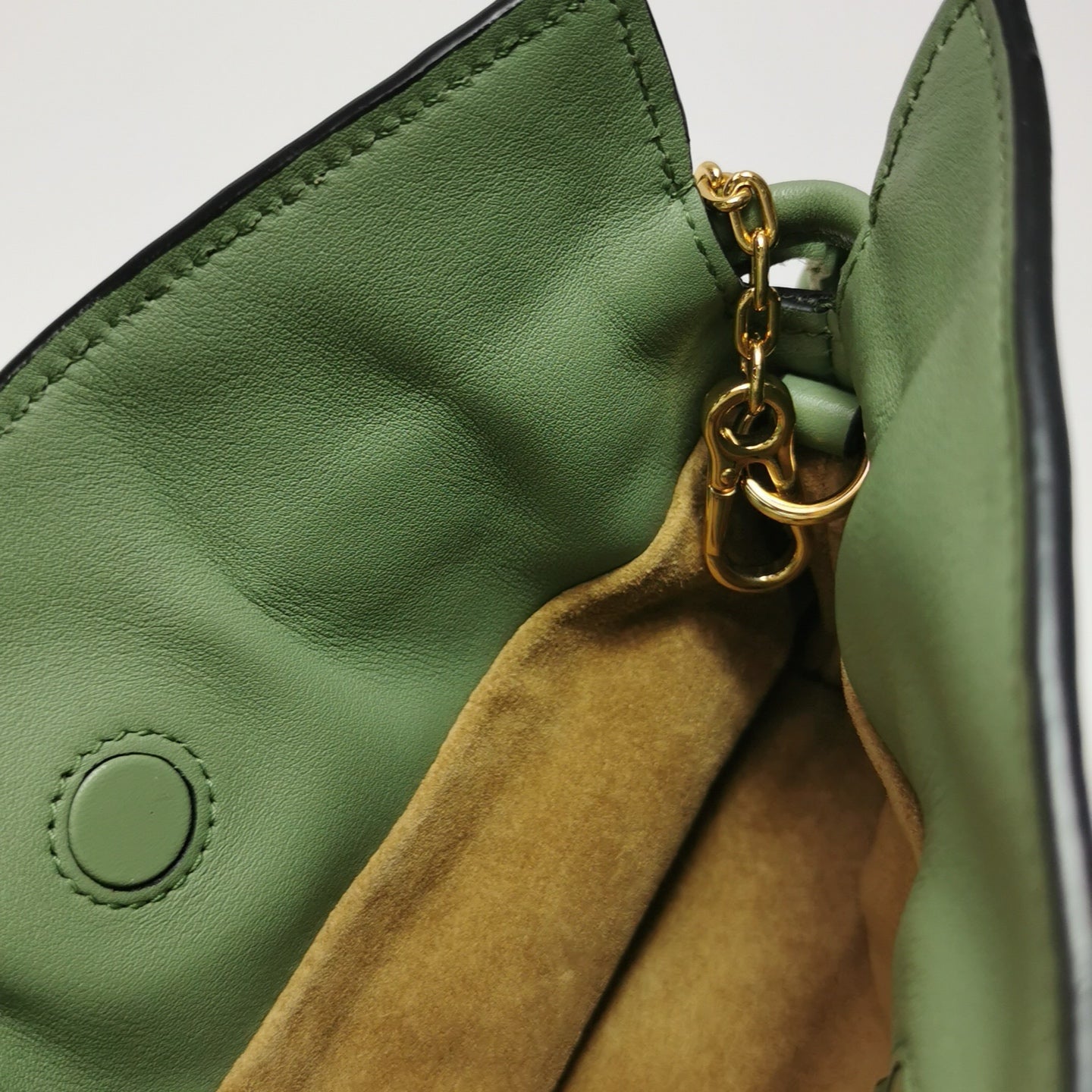 Loewe - Flamenco Pouch - Leather - Green - (mini)