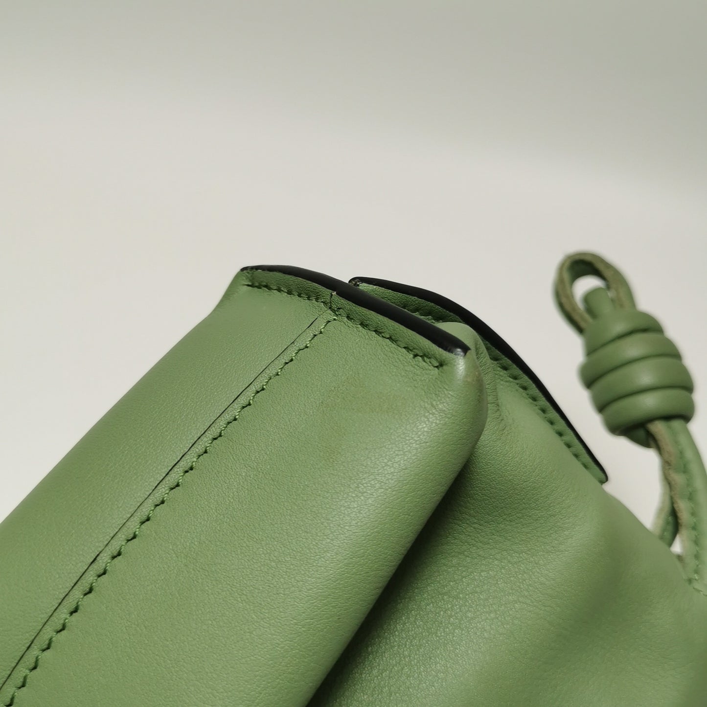 Loewe - Flamenco Pouch - Leather - Green - (mini)