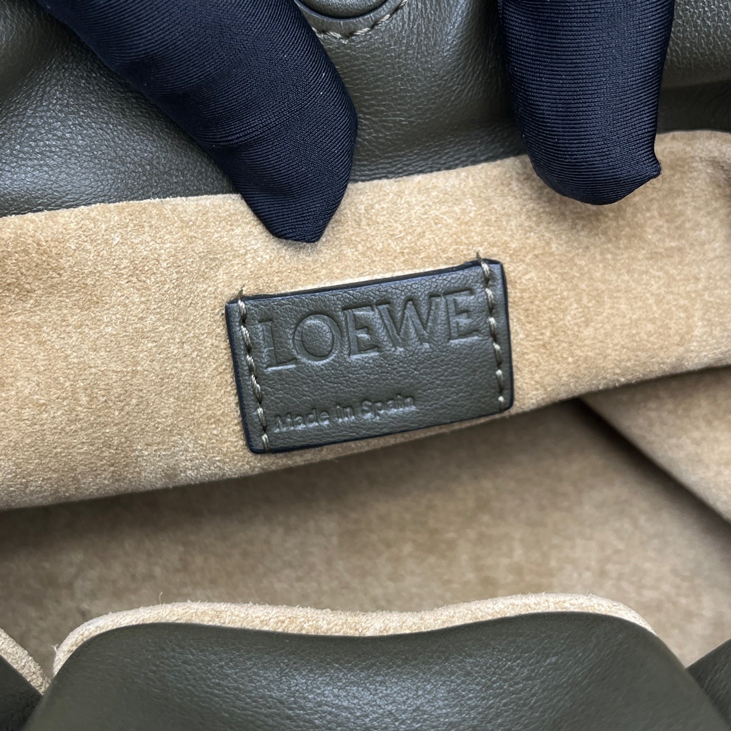 Loewe - Flamenco Pouch - Leather - Green - (mini)