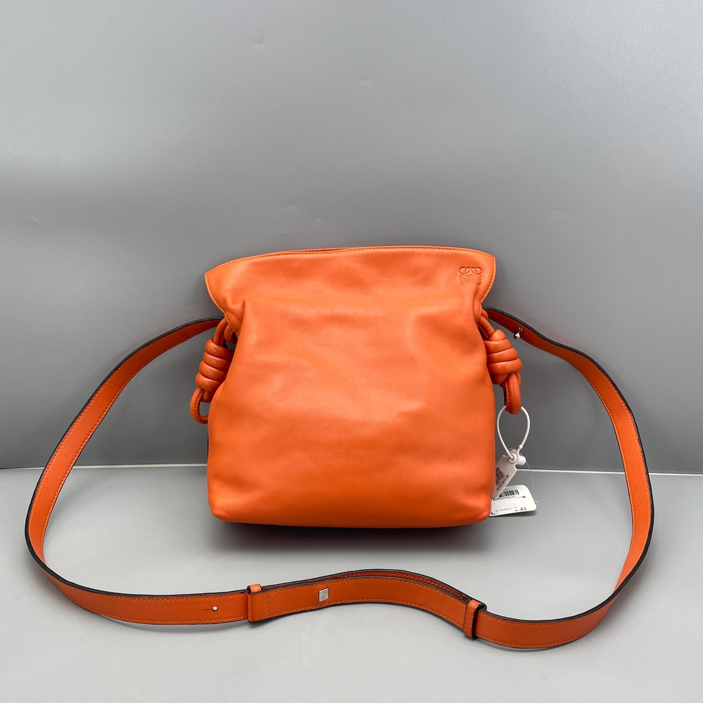 Loewe - Flamenco Pouch - Leather - Orange - (small)