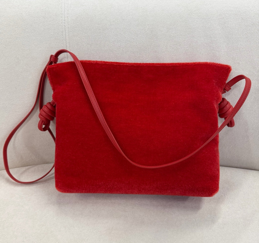 Loewe - Flamenco - Suede - Red - (medium)