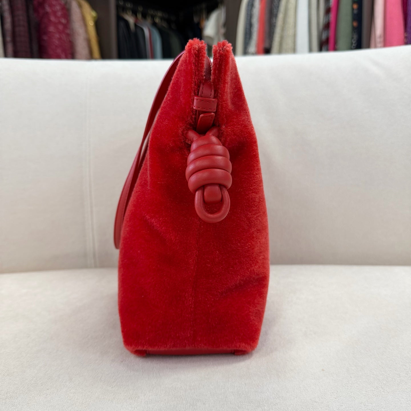 Loewe - Flamenco - Suede - Red - (medium)