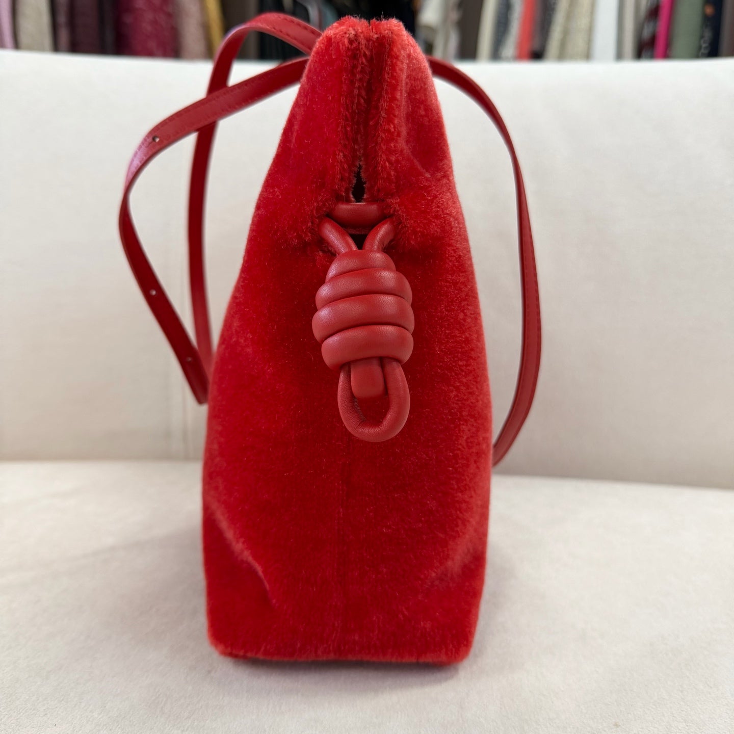 Loewe - Flamenco - Suede - Red - (medium)