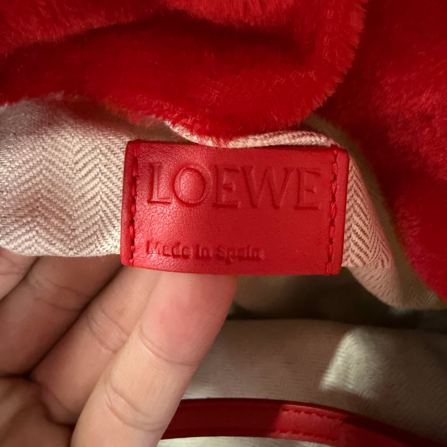 Loewe - Flamenco - Suede - Red - (medium)