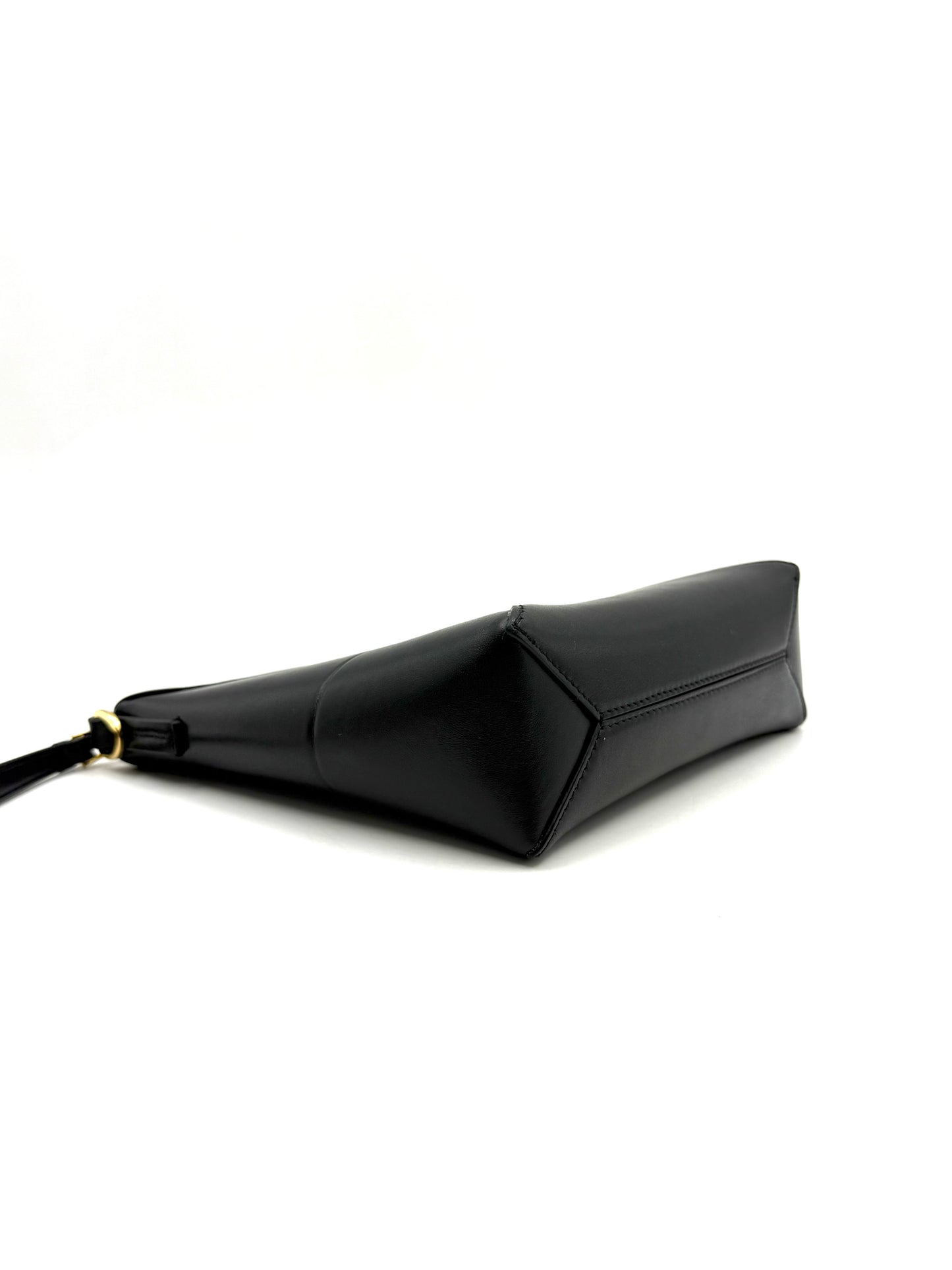 Loewe - Fold - Cowhide leather - Black - (Small)
