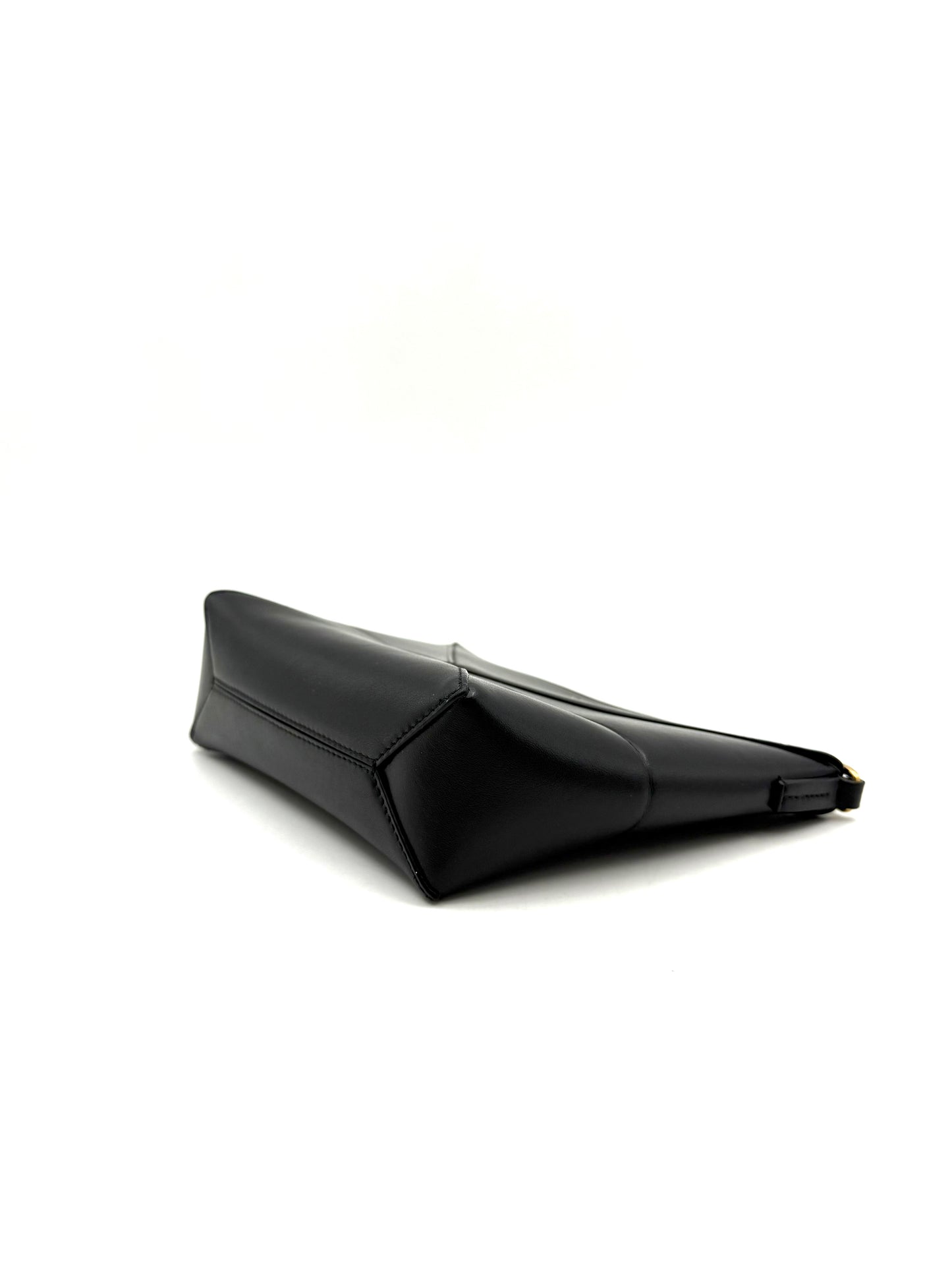 Loewe - Fold - Cowhide leather - Black - (Small)