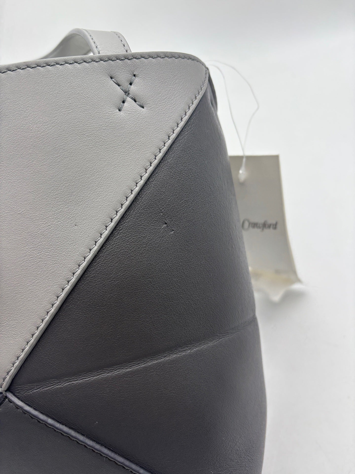 Loewe - Fold - Leather - Grey - (Mini)