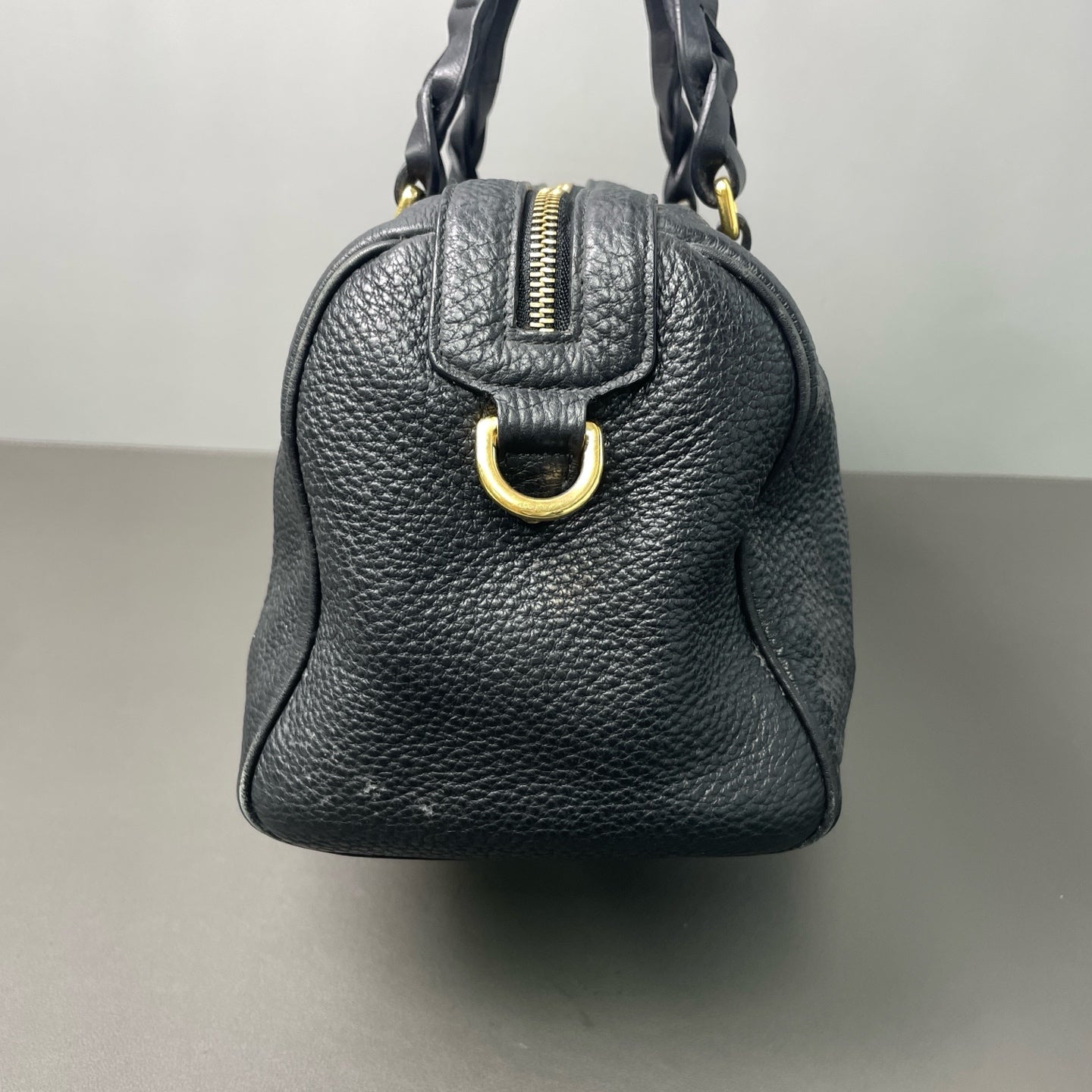 Loewe - Fusta Boston Bag - Leather - Black - (medium)