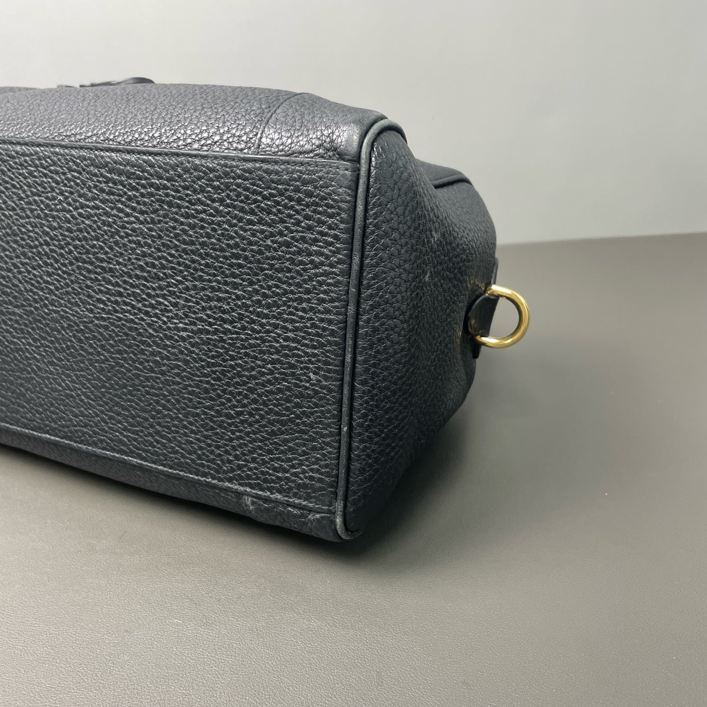 Loewe - Fusta Boston Bag - Leather - Black - (medium)