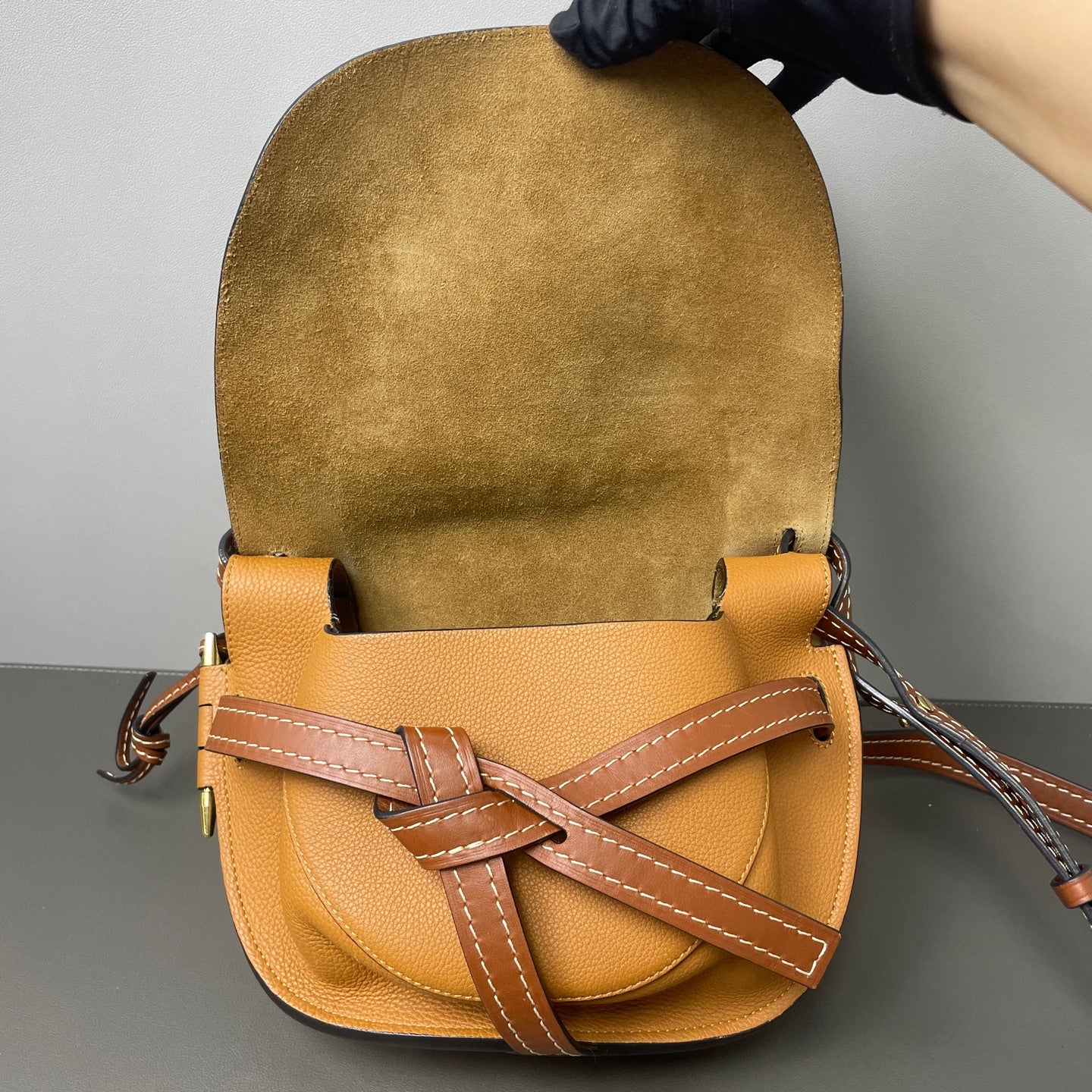 Loewe - Gate Bag - Leather - Brown - (small)