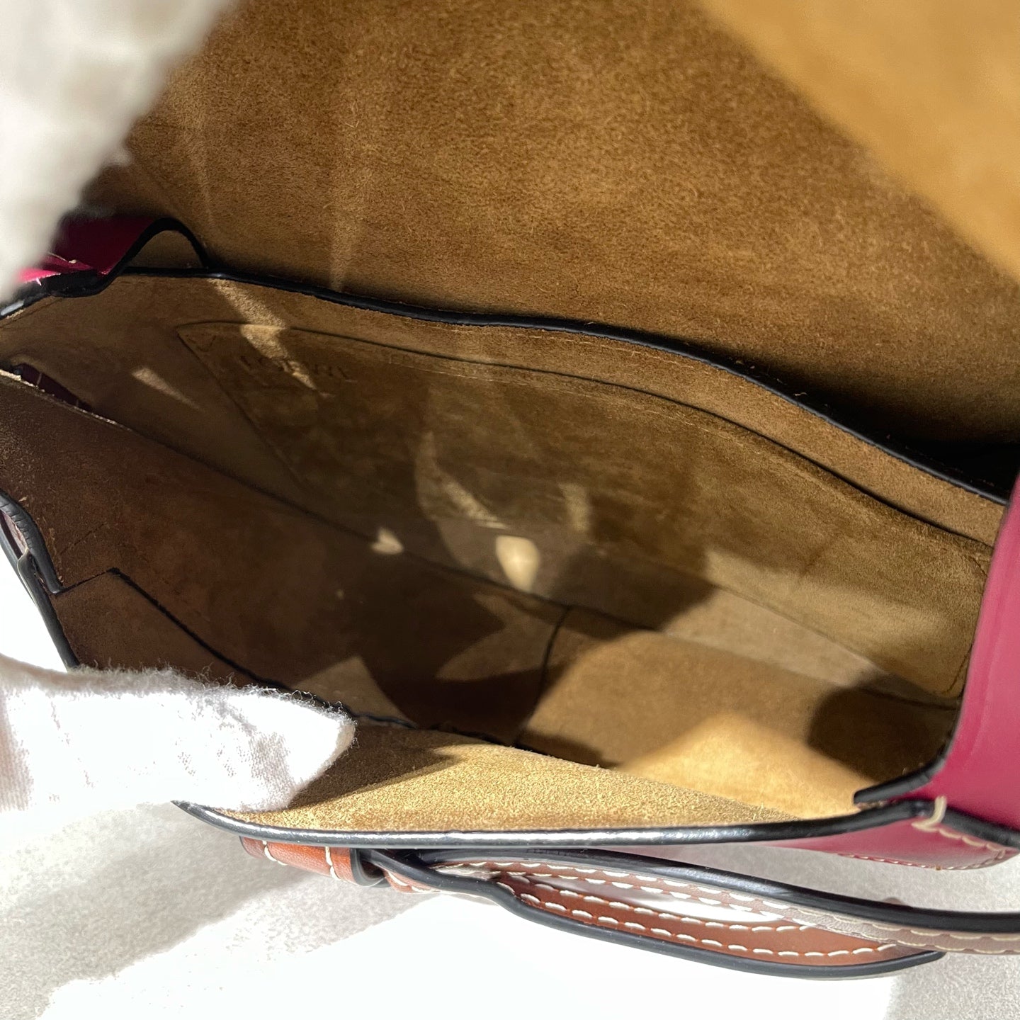 Loewe - Gate Bag - Leather - Red and Brown - (Medium)