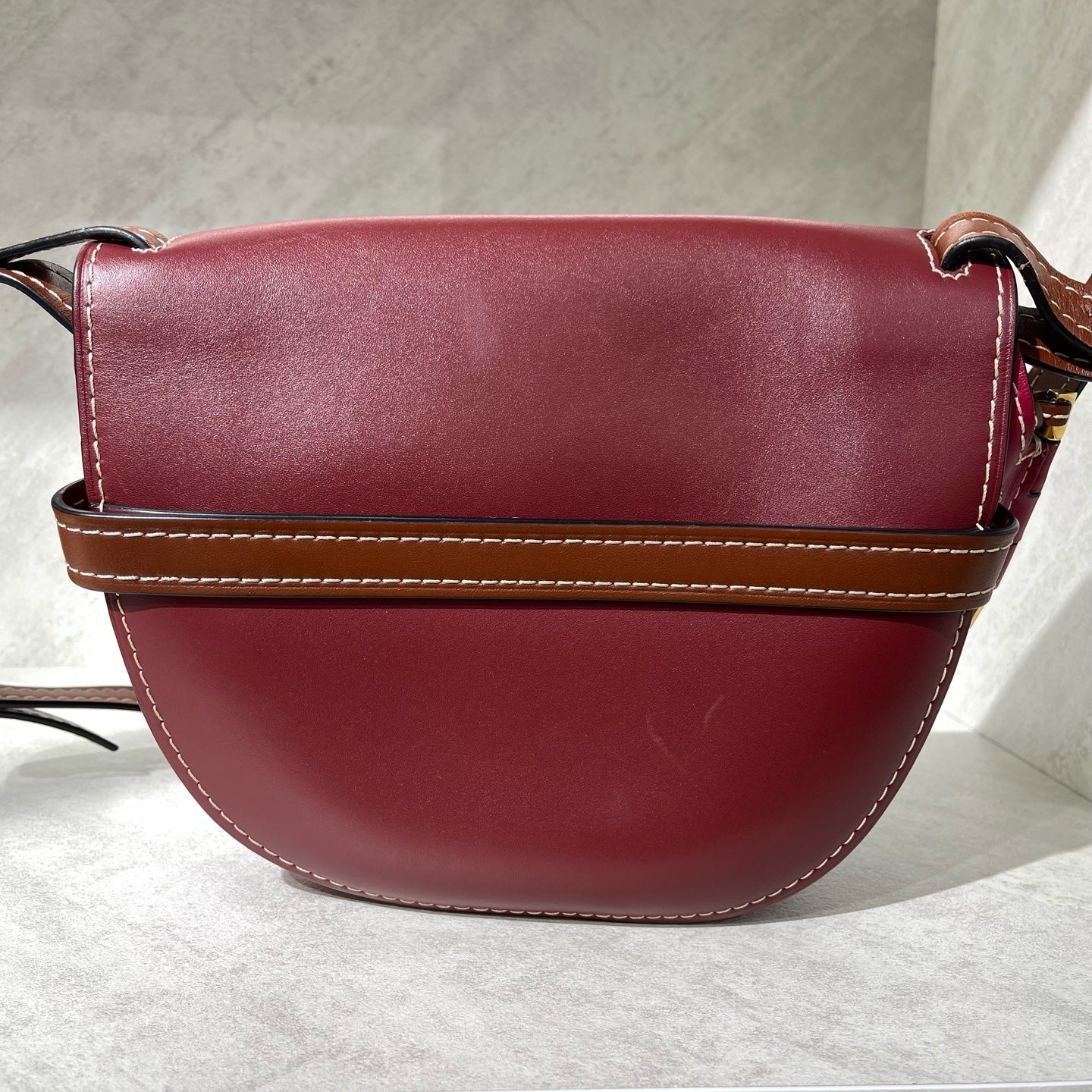 Loewe - Gate Bag - Leather - Red and Brown - (Medium)