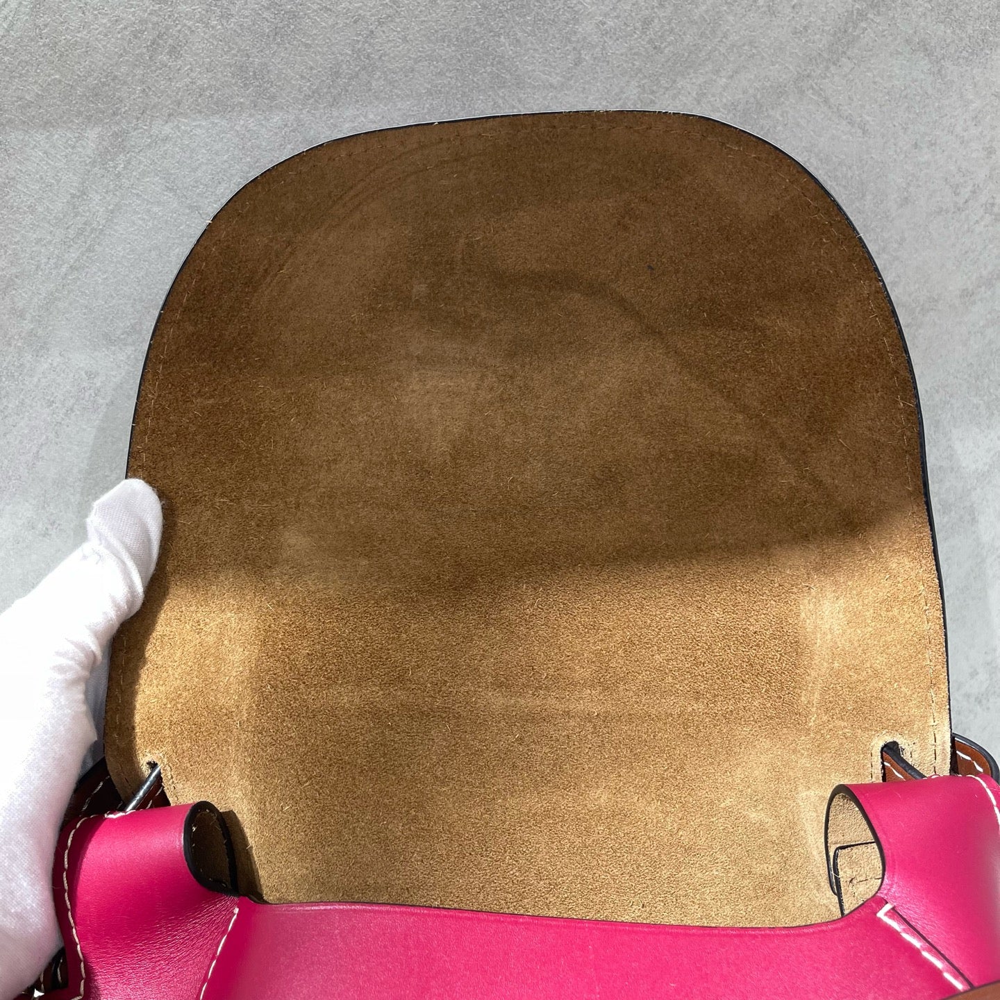Loewe - Gate Bag - Leather - Red and Brown - (Medium)
