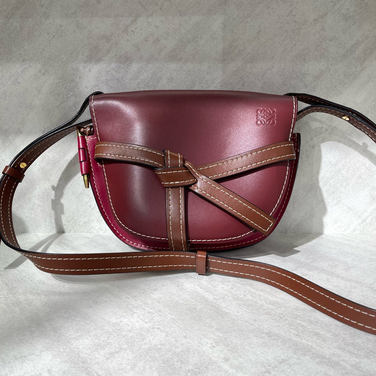 Loewe - Gate Bag - Leather - Red and Brown - (Medium)