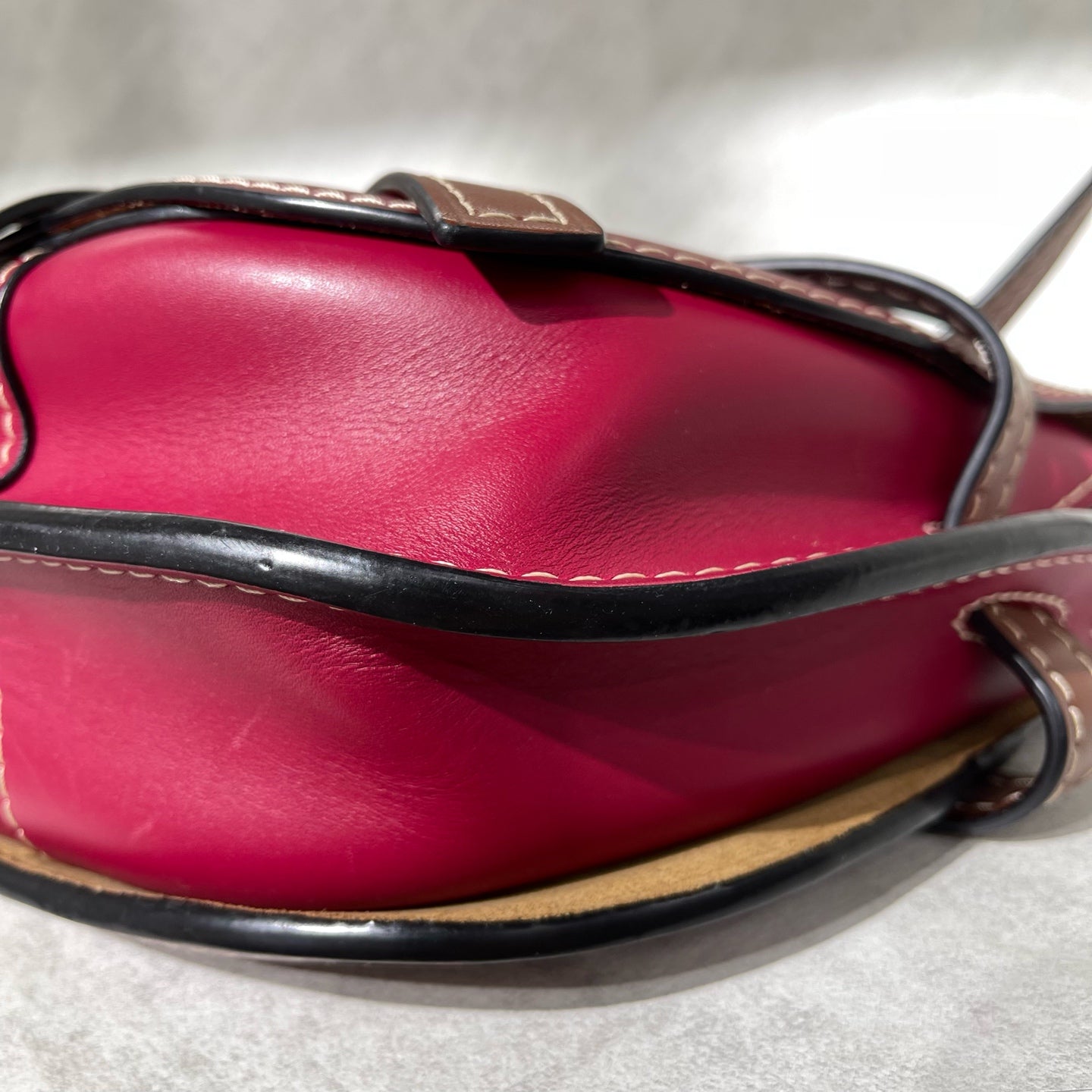 Loewe - Gate Bag - Leather - Red and Brown - (Medium)
