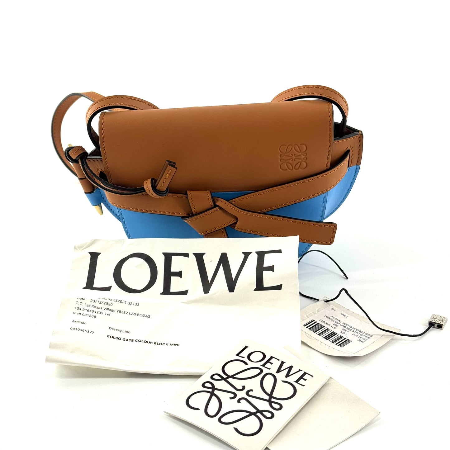 Loewe - Gate Colour Block Mini - Leather - Multicolour - (mini)