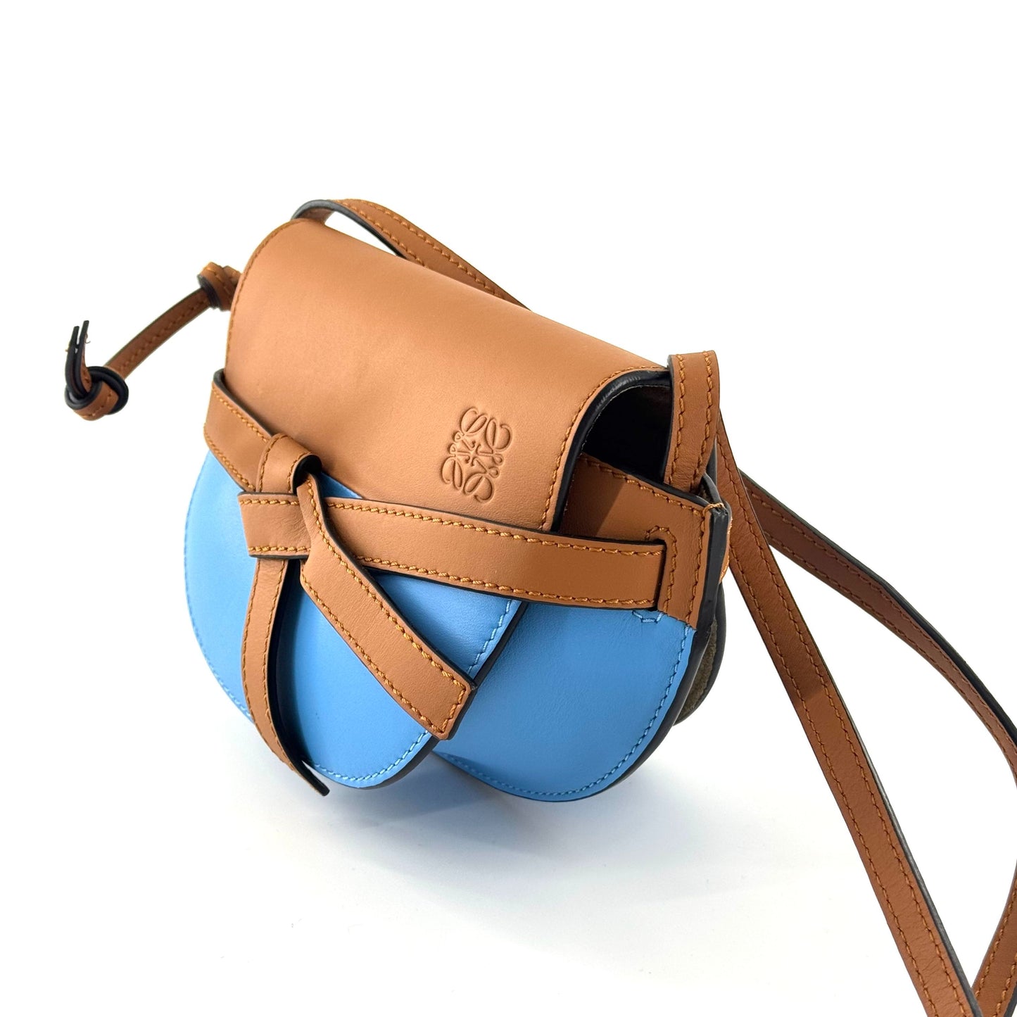 Loewe - Gate Colour Block Mini - Leather - Multicolour - (mini)