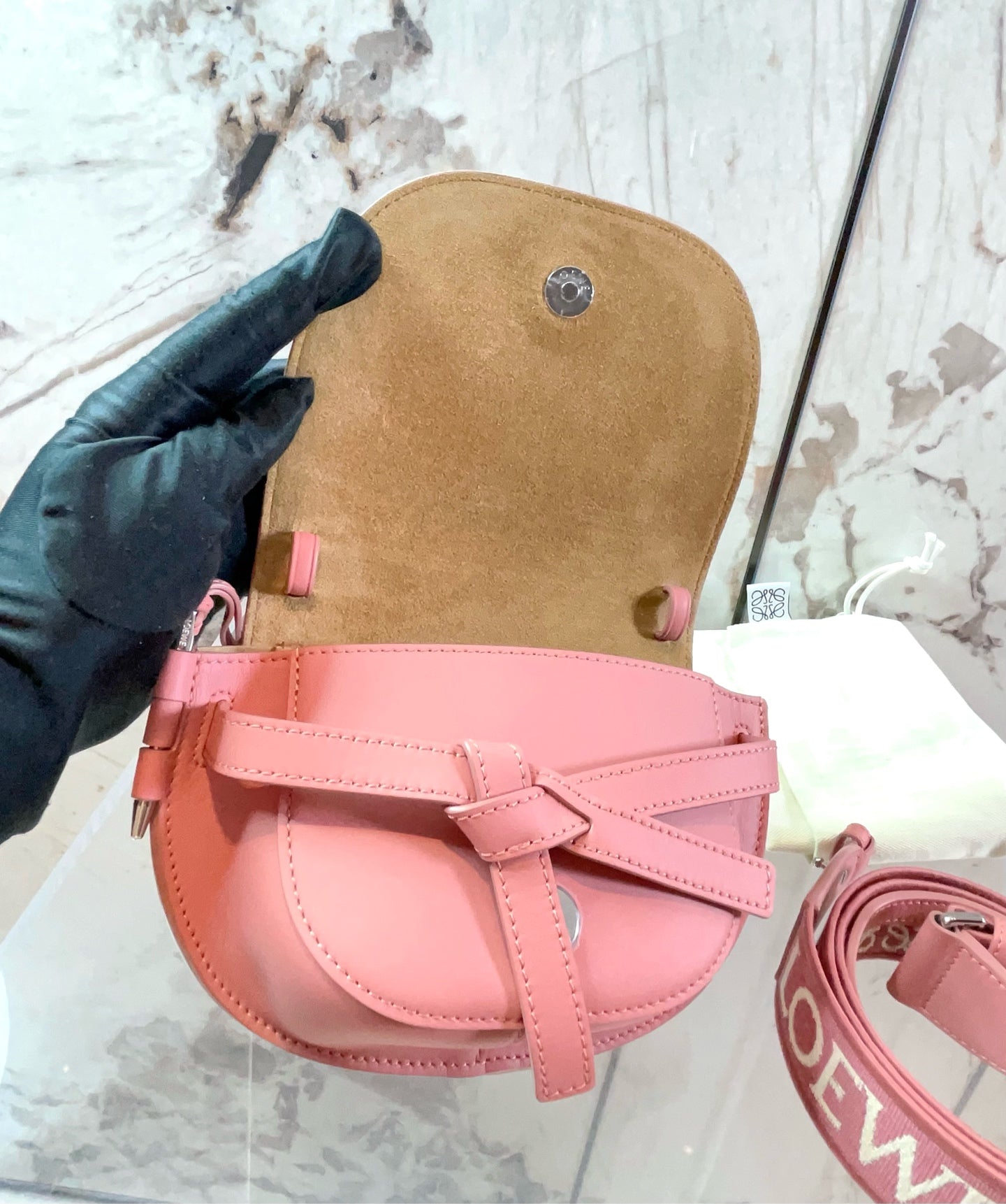 Loewe - Gate Dual Mini - Leather - Pink - (mini)