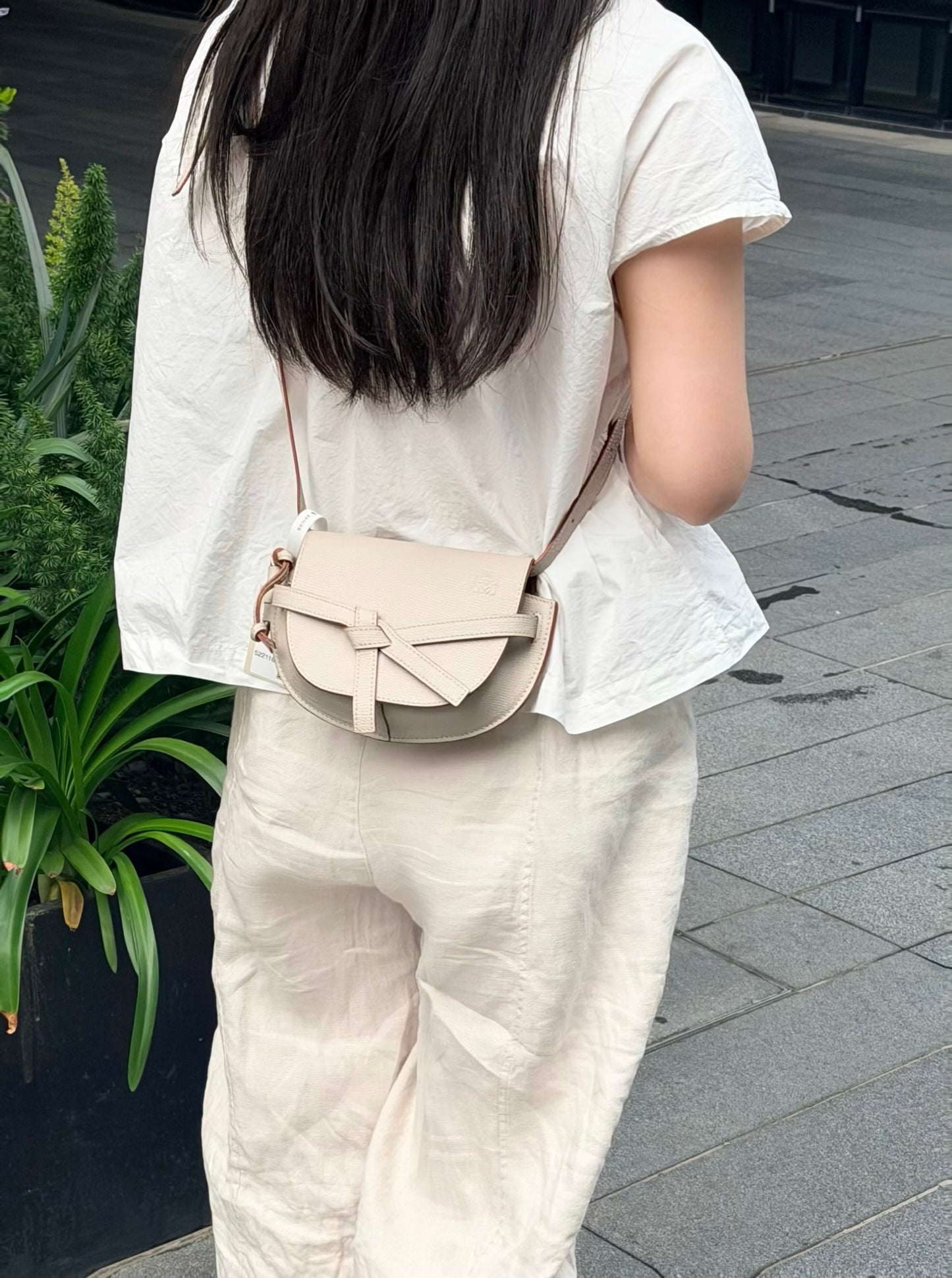 Loewe - Gate - Leather - Beige - (mini)