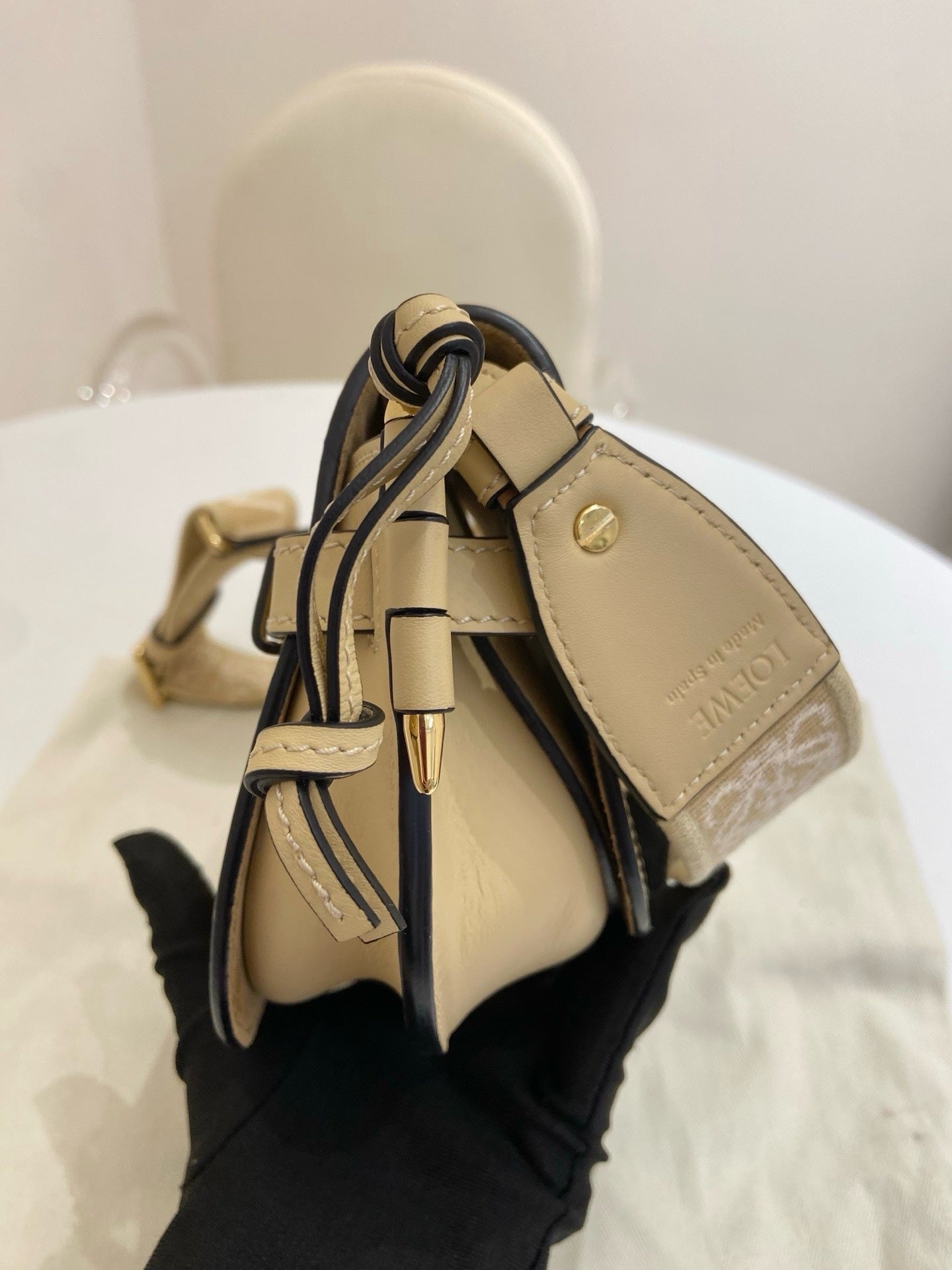 Loewe - Gate - Leather - Beige - (small)