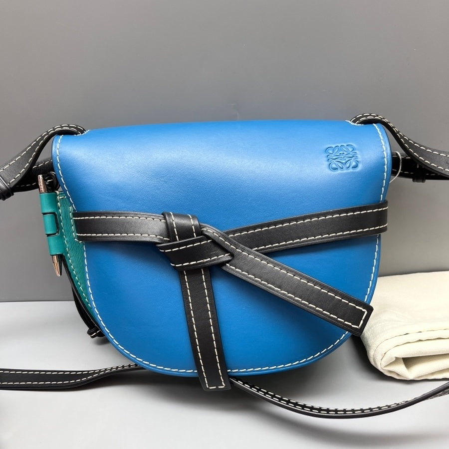 Loewe - Gate - Leather - Blue - (mini)