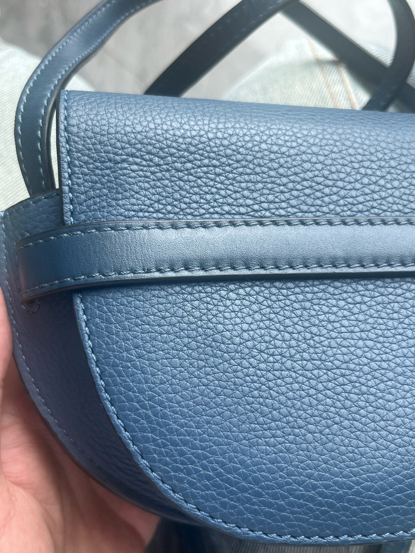 Loewe - Gate - Leather - Blue - (mini)
