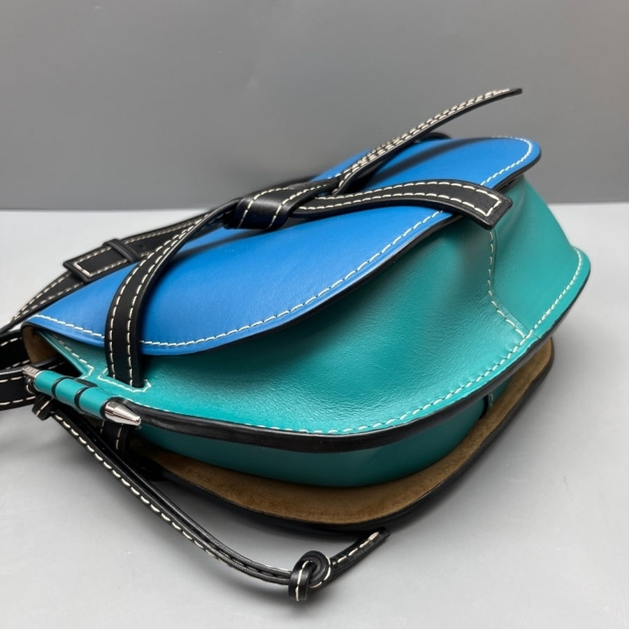 Loewe - Gate - Leather - Blue - (mini)