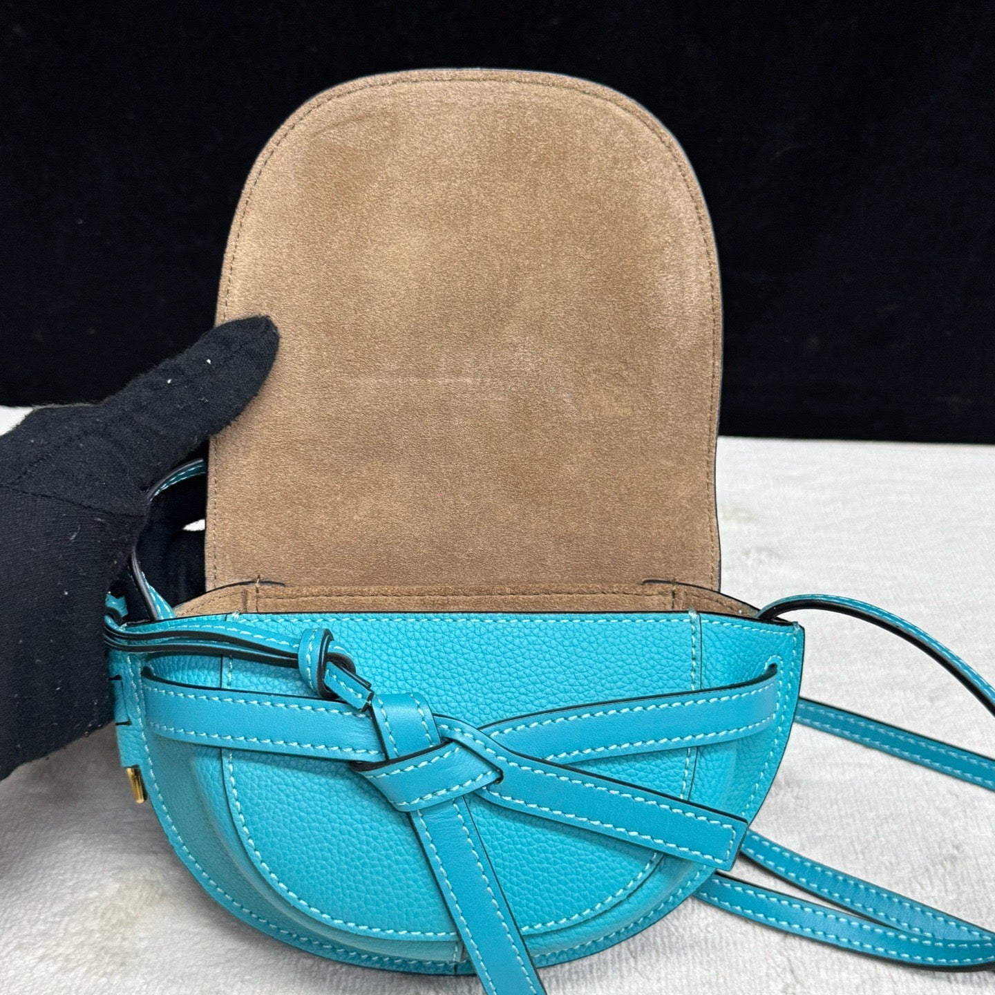 Loewe - Gate - Leather - Blue - (mini)