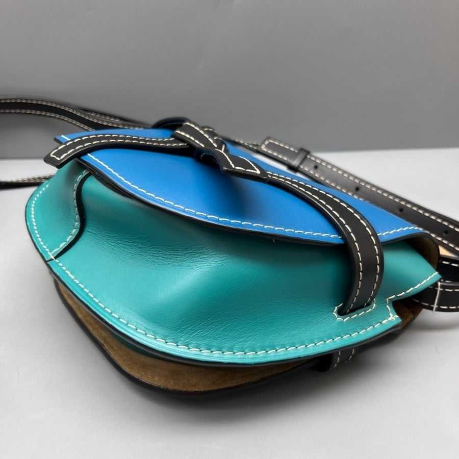 Loewe - Gate - Leather - Blue - (mini)