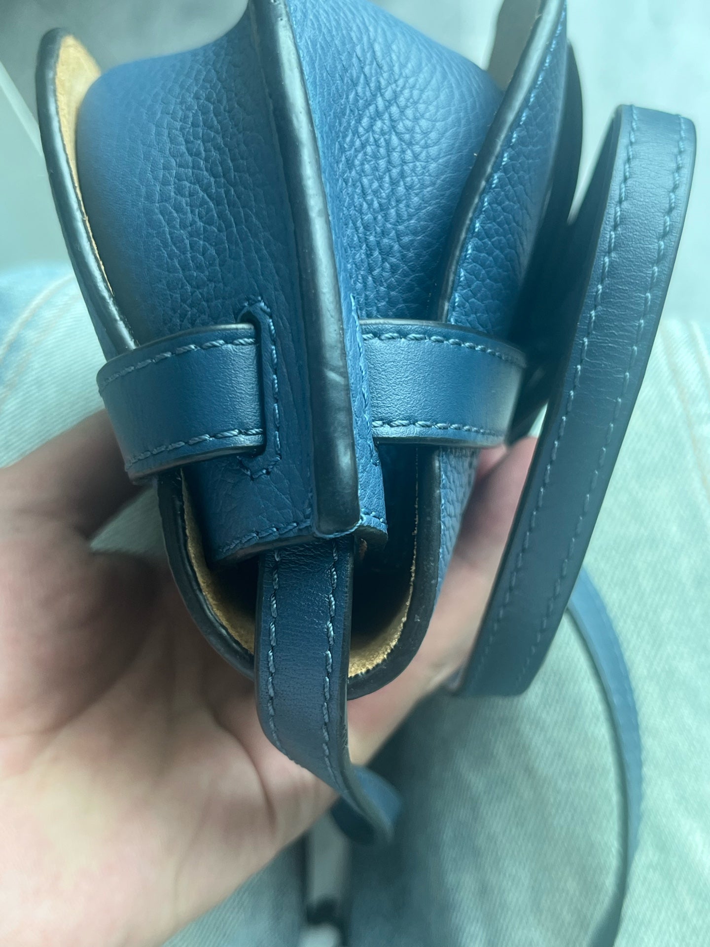 Loewe - Gate - Leather - Blue - (mini)