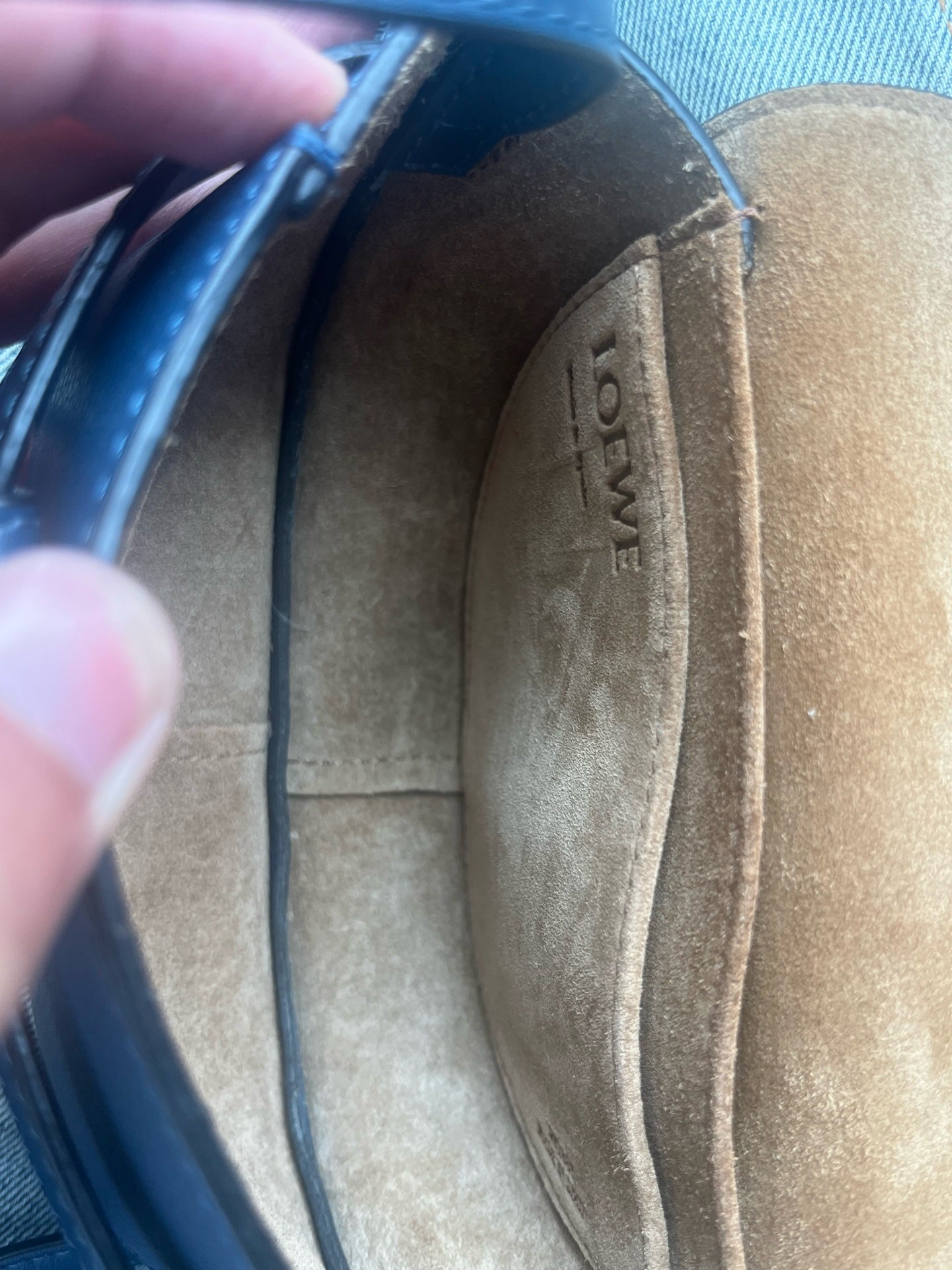 Loewe - Gate - Leather - Blue - (mini)