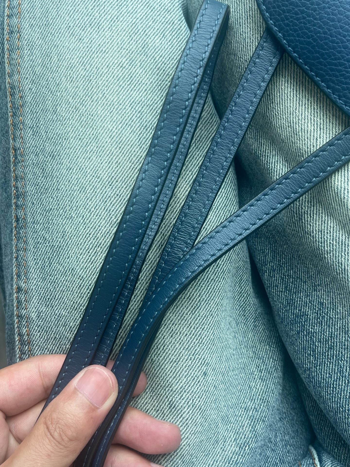 Loewe - Gate - Leather - Blue - (mini)