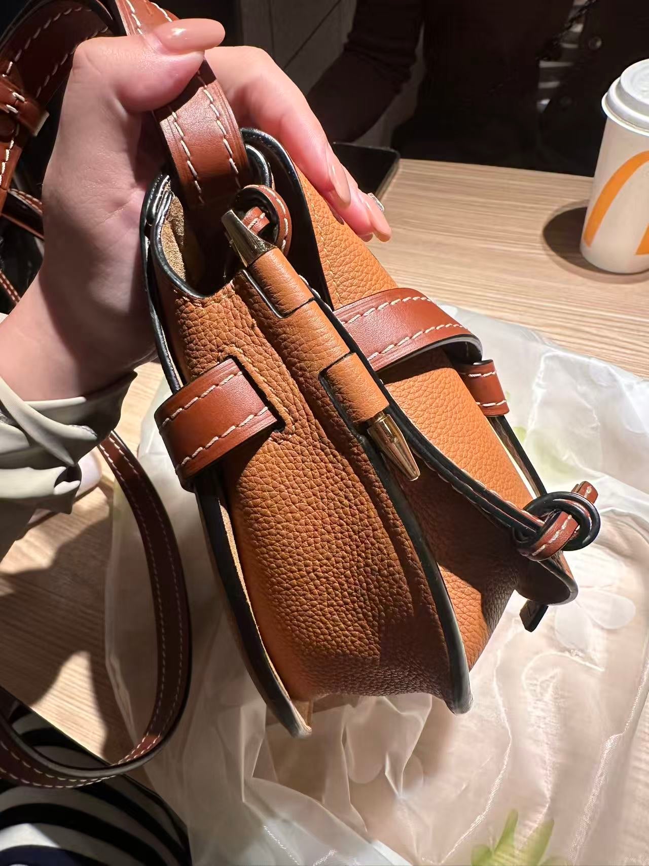 Loewe - Gate - Leather - Brown - (small)