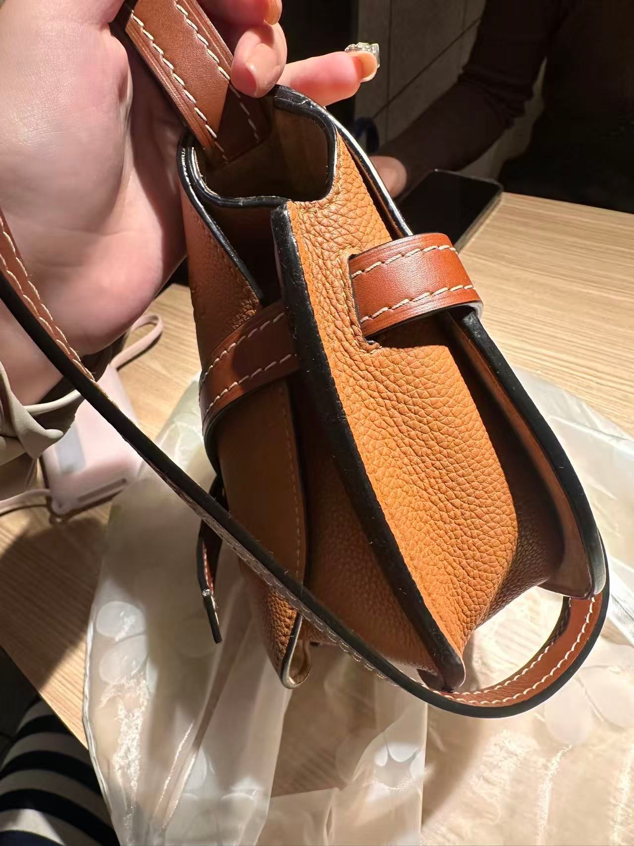 Loewe - Gate - Leather - Brown - (small)