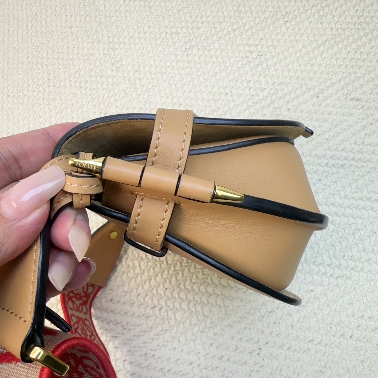Loewe - Gate - Leather - Camel - (mini)