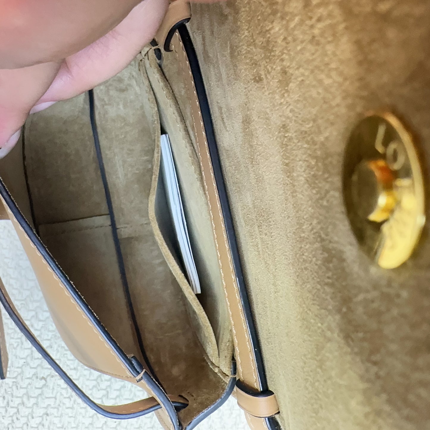 Loewe - Gate - Leather - Camel - (mini)