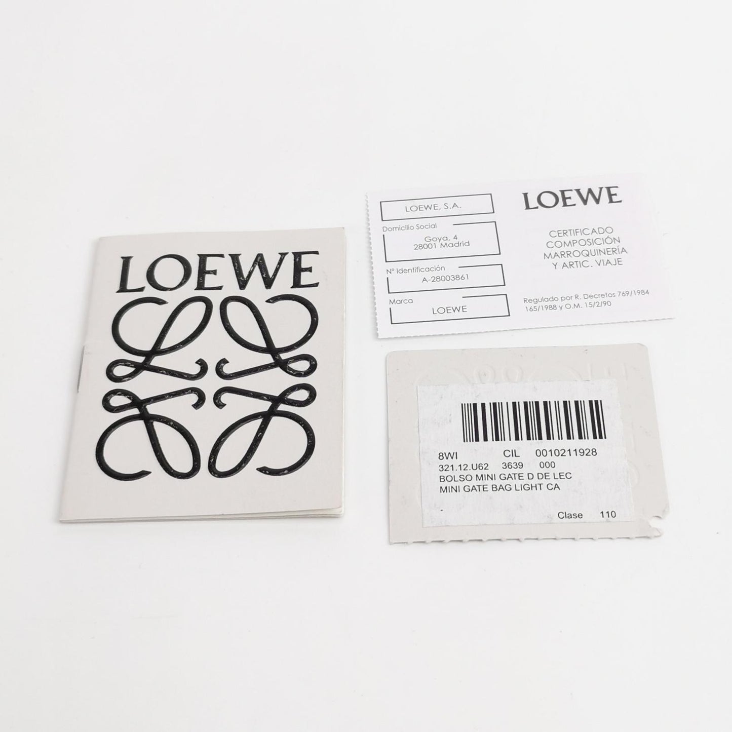 Loewe - Gate - Leather - Multicolour - (mini)