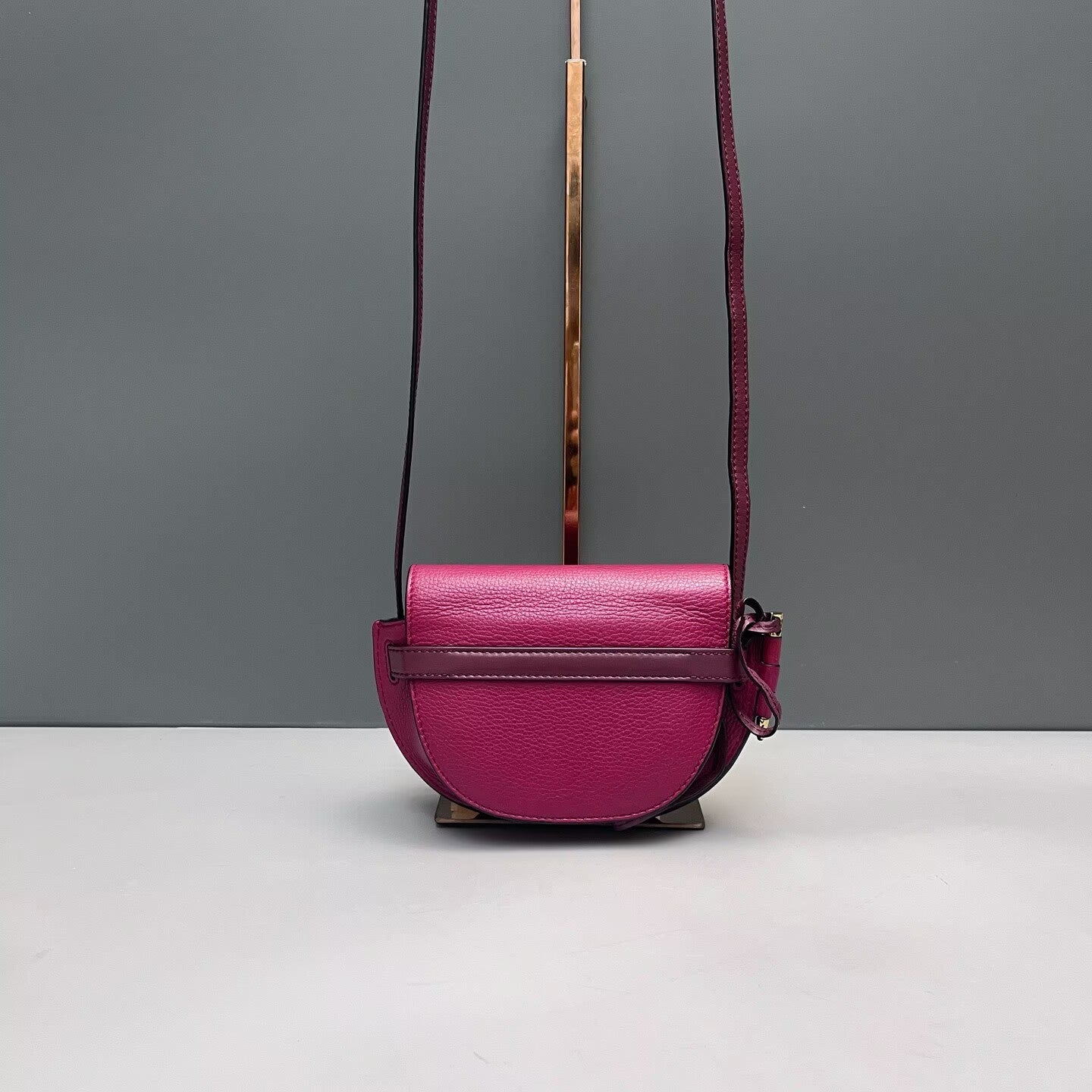 Loewe - Gate Mini - Grained calfskin leather - Pink - (mini)