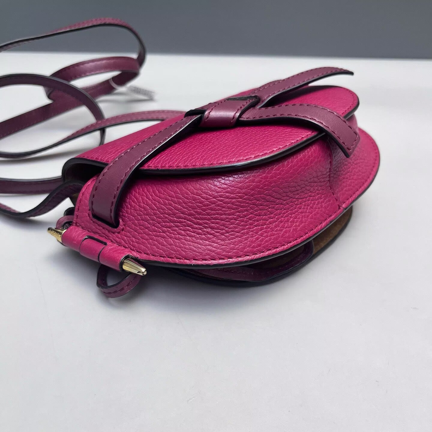 Loewe - Gate Mini - Grained calfskin leather - Pink - (mini)