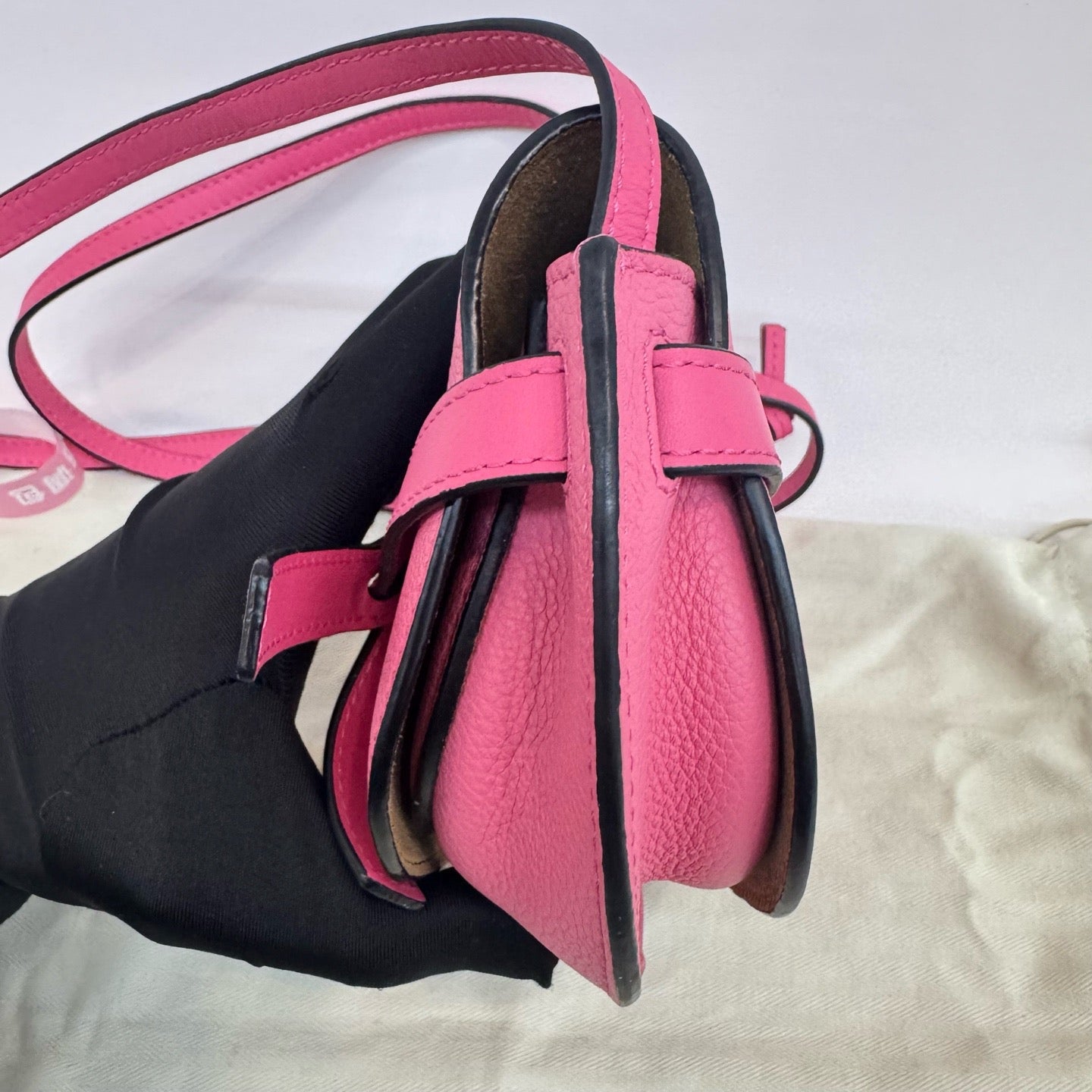 Loewe - Gate Mini - Grained cowhide leather - Pink - (mini)