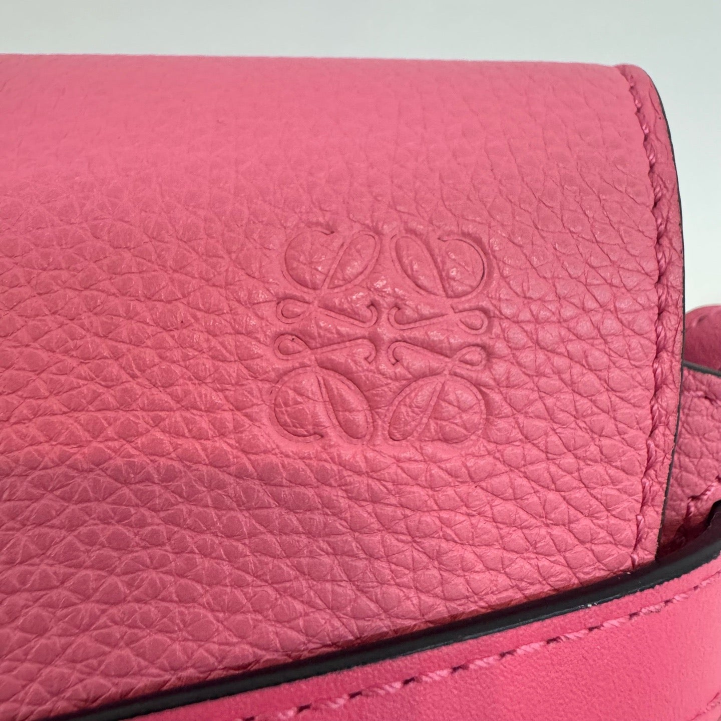 Loewe - Gate Mini - Grained cowhide leather - Pink - (mini)