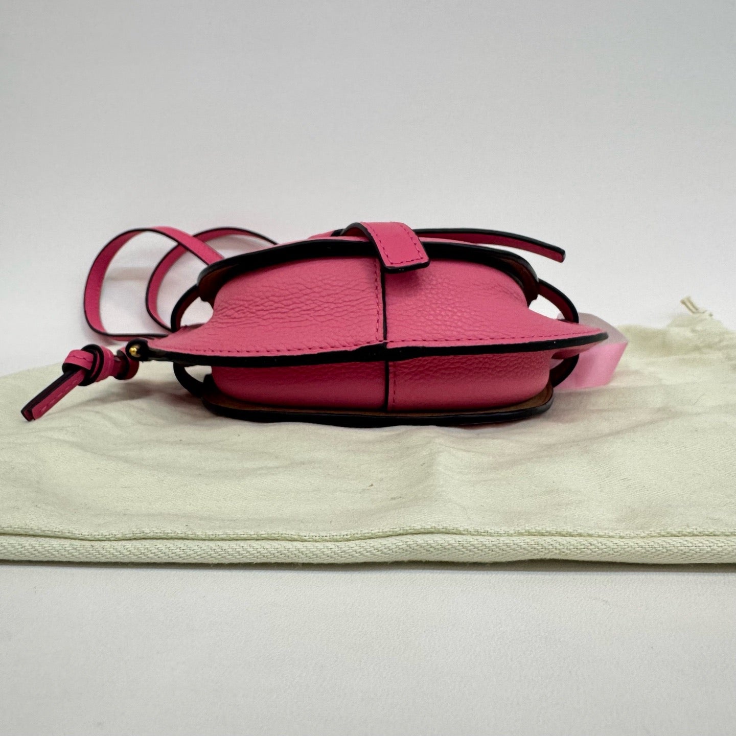 Loewe - Gate Mini - Grained cowhide leather - Pink - (mini)
