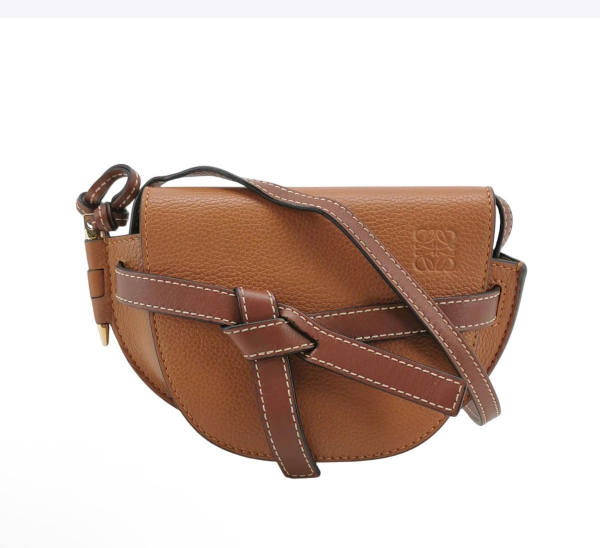 Loewe - Gate Mini - Leather - Brown - (mini)