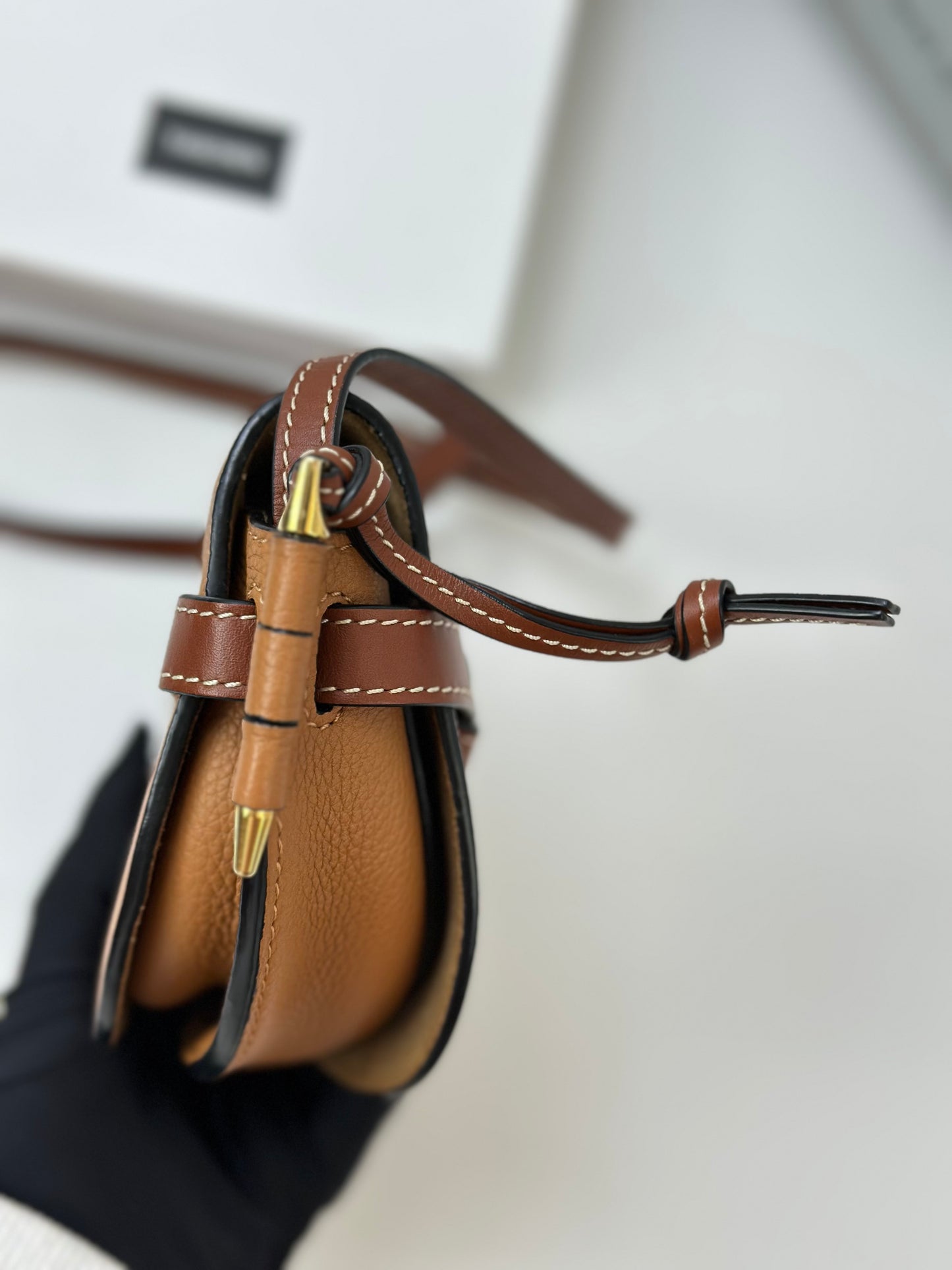 Loewe - Gate mini - Leather - Brown - (mini)