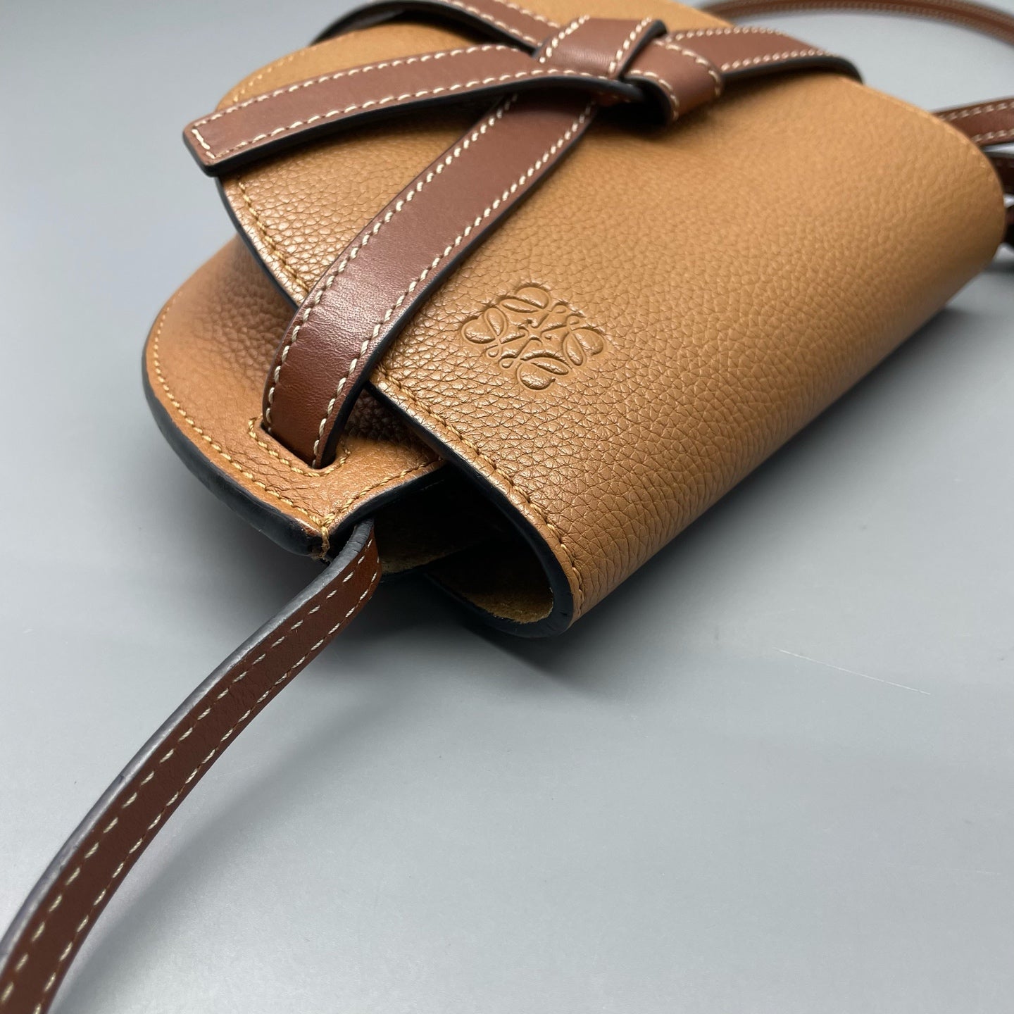 Loewe - Gate Mini - Leather - Brown - (mini)